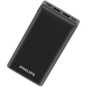 Power Bank 20000 mAh | PD20W — Philips Original (24 pcs in box) 1x Micro USB in, 1x USB-C in/out, 2x USB-A out