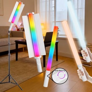Лампа LED видео Handheld Fill Light Stick Jmary MJ-27 RGB 37 cm