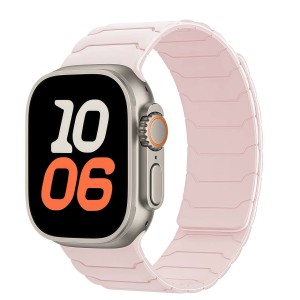 Ремінець Armor Magnetic Bracelet Apple Watch 42 mm 44 mm 45 mm 49 mm — Pink Sand