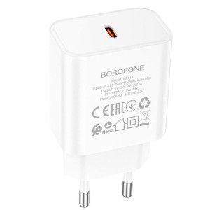 Home Charger 20W PD Borofone BA71A — White