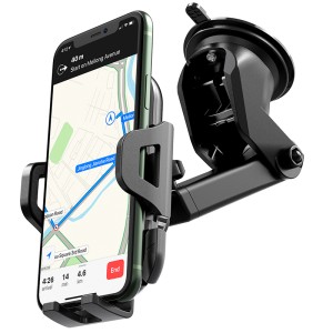 Car Holder Hoco CA76 Touareg one-touch center console — Black