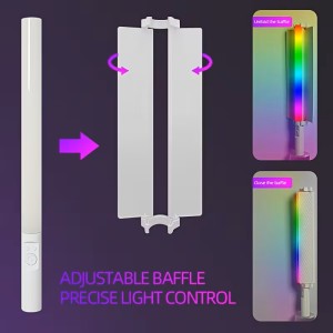 Лампа LED видео Handheld Fill Light Stick Jmary MJ-27 RGB 37 cm